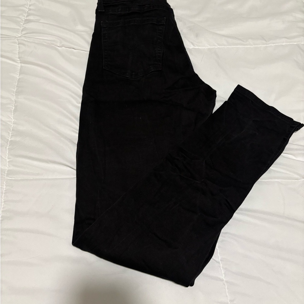 High Rise Black Jeans for Women